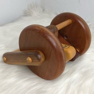 Rolling Montessori Wooden Baby Rattle